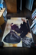 KATE MOSS BY MARIO SORRENTI A Large Bus Shelter Original Fashion Vintage Poster