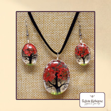 Parure Collier + Boucles