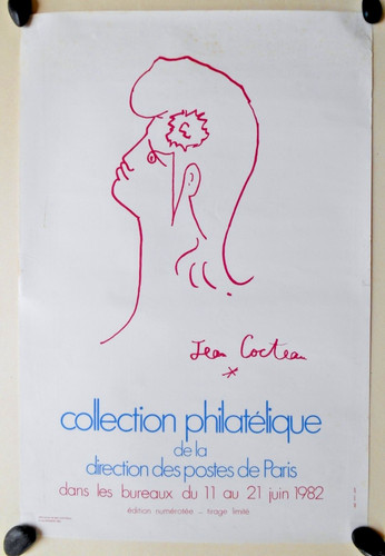 Affiche jean cocteau - jean,