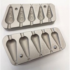 MOULE A PLOMBS POIRE 20-30-40-50-60grs - B8 MOU114 Alciumpeche