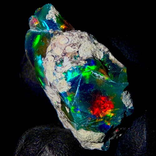 Opal naturel feu - opal,,