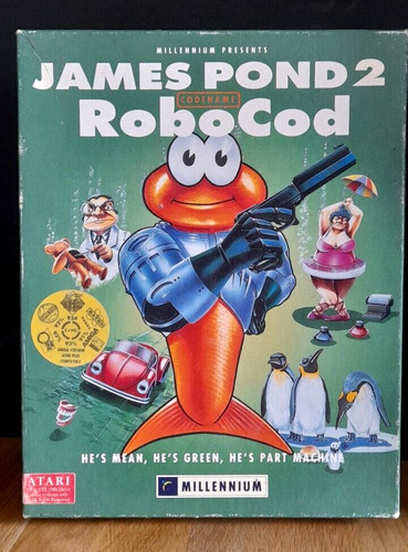 James pond robocod - james, atari