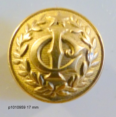 Trés ancien bouton - 17, mm