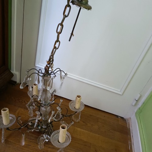 Lustre cristal avec - lustre, en