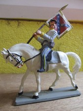 1/32 COWBOY STARLUX GUERRE CIVILE SECESSION CAVALIER PORTE DRAPEAU