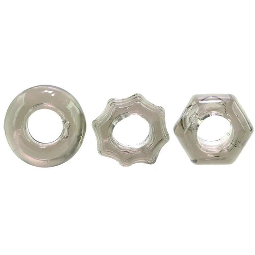 Triple thick cockrings - triple, cockrings,sex