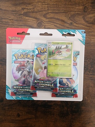 Tripack pokémon ev9 - pokémon,