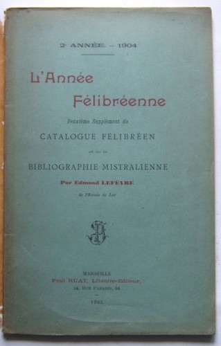 Lefevre edmond année - edmond., l’année