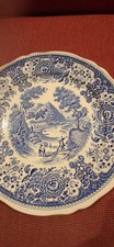Vintage Villeroy & Boch Porcelaine Bleu Burgenland Motif 25 cm 