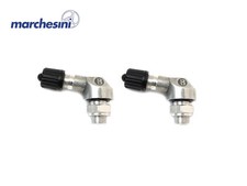PAIRE DE VALVES A ROUE UNIVERSELLE MARCHESINI 90 ARGENT