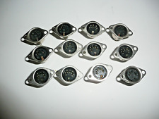 lot de 12 prises  DIN   5