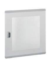 Porte plate vitrée - , pour