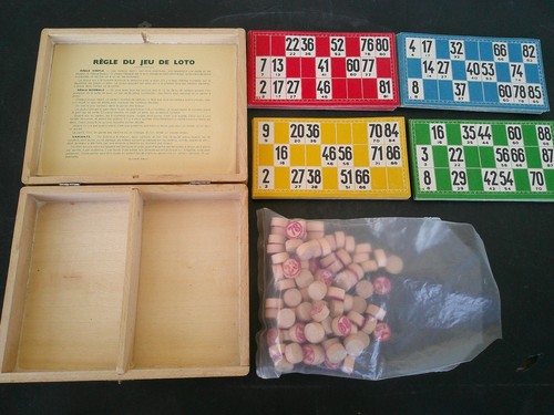 Jeu societe ancien bois - de,