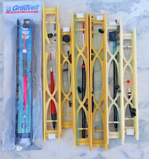Lot de 6 bas de ligne d’occasion et 1 neuf pour pêche au blanc en étang