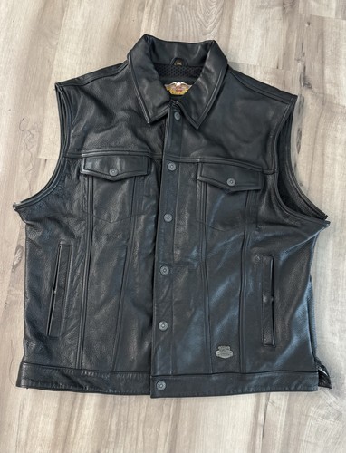 Harley davidson black leather - davidson,