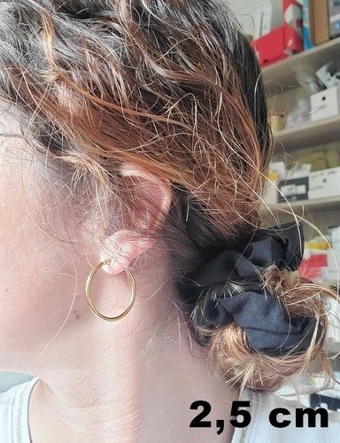 Boucles oreilles créoles - d'oreilles,