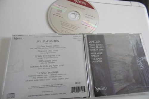 Walton violon sonata piano - walton,