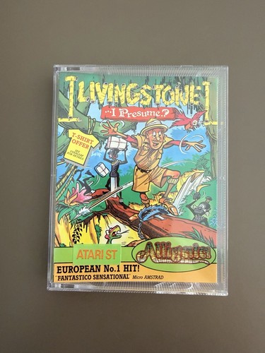 Jeu atari 520 livingstone - atari,
