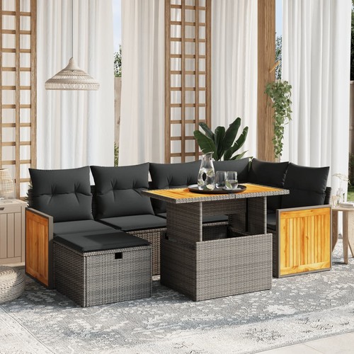 Salon jardin avec coussins - de,