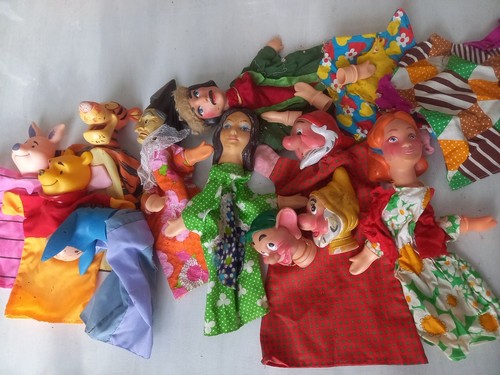 10aine marionnettes théâtre - marionnettes,