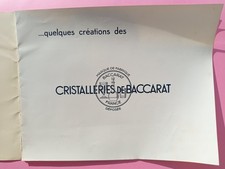 catalogue 1936 - CRISTALLERIES