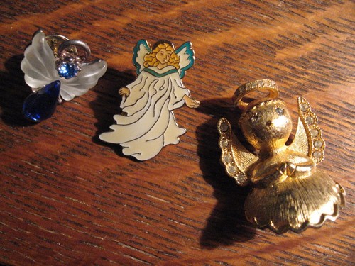 Angel lapel pins - angel,