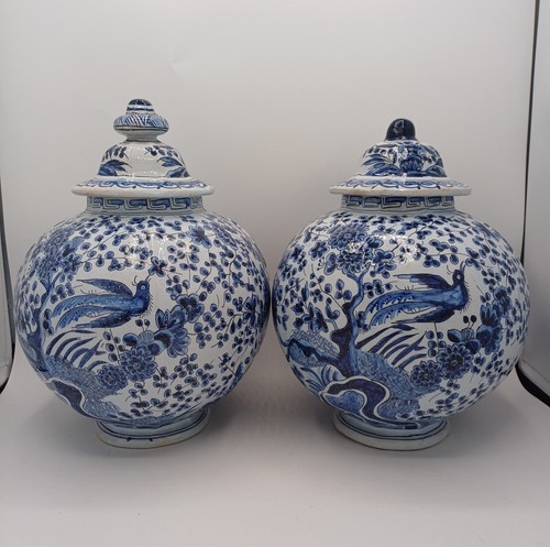 Vase faïence delft - faïence,