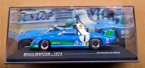 Matra ms670b 1974 - 1974, 1/43