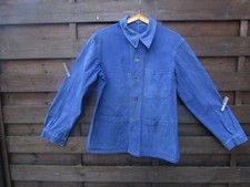 veste ancienne  bleu de