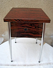 Tabouret coffre vintage années 1940/50 de marque ROTUB H.47