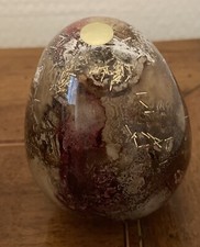 Oeuf vintage Laque Line, verre