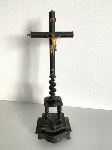 Ancien grand crucifix croix