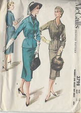 1956 Vintage Couture Motif B38