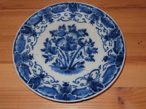 Assiette ancienne faïence - assiette, en