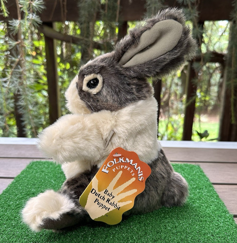 Folkmanis baby dutch rabbit - folkmanis,