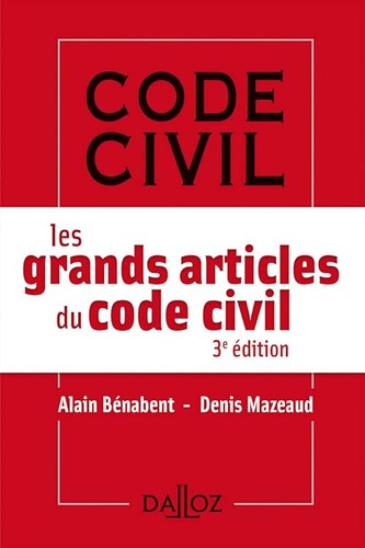 Les grands articles code - articles, du