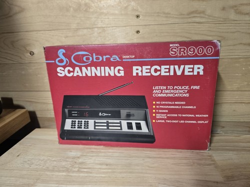 Cobra sr900 channel vhf - sr900, uhf