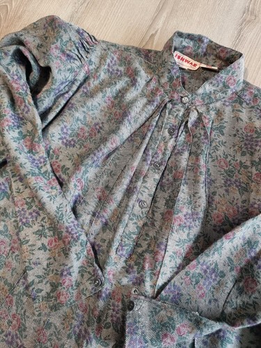 Ischwar vintage blouse grise - vintage,