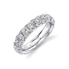 14K or Blanc Diamant Bague
