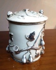 ANCIEN POT À TABAC, FAÏENCE