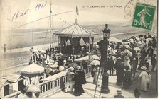 CPA 14_Calvados_17_CABOURG_La Plage