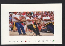 Environs de BAYONNE (64) FORCE BASQUE / TIR à la CORDE , Fete Traditionnelle