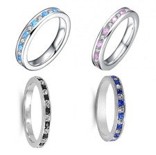 STERLING SILVER WEDDING BAND -