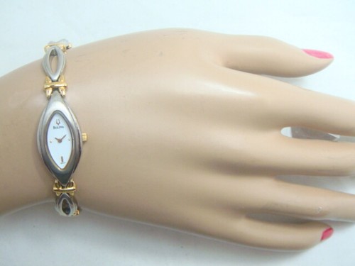 Bulova steel two tone - steel,