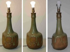 Lampe vintage en céramique