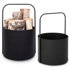 LOT 2x paniers en bois, panier