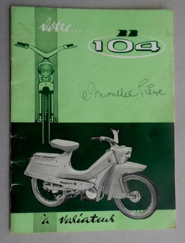 Votre 104 à variateur - ",