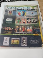 panini adrenalyn UEFA euro 2020 classeurs avec 22 cards presente tbe 