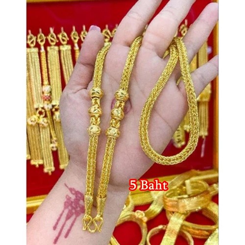 Collier thaïlandais or - collier, en