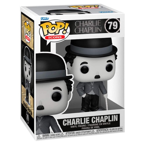 Pop figurine charlie chaplin - pop,